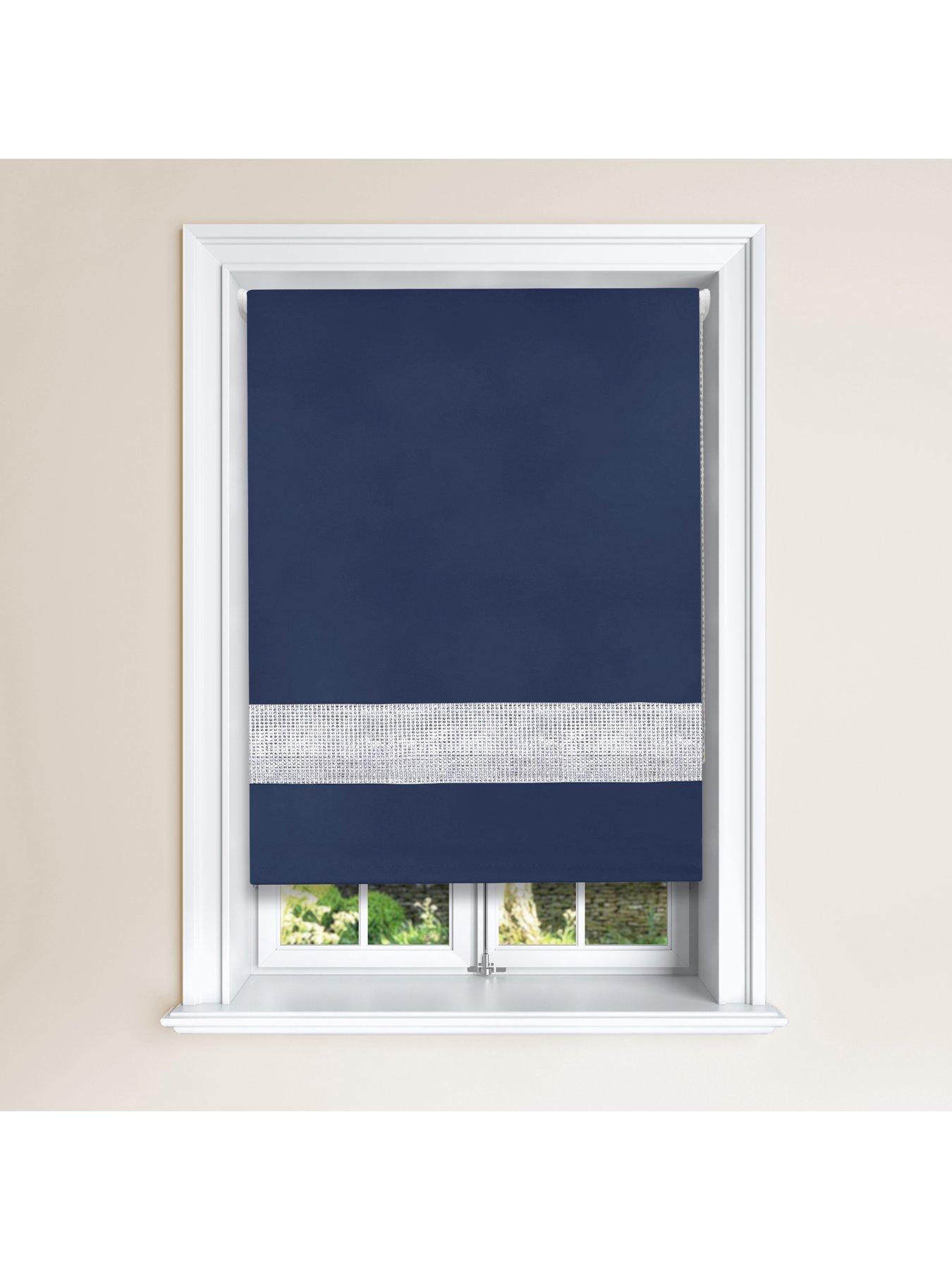 The Very Collection Diamante Blackout Roller Blind