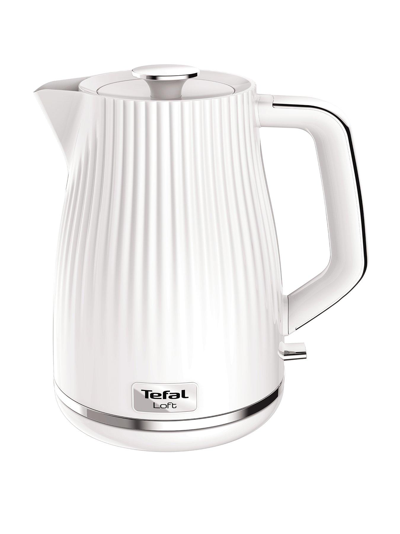 Электрочайник tefal loft ko250130 белый