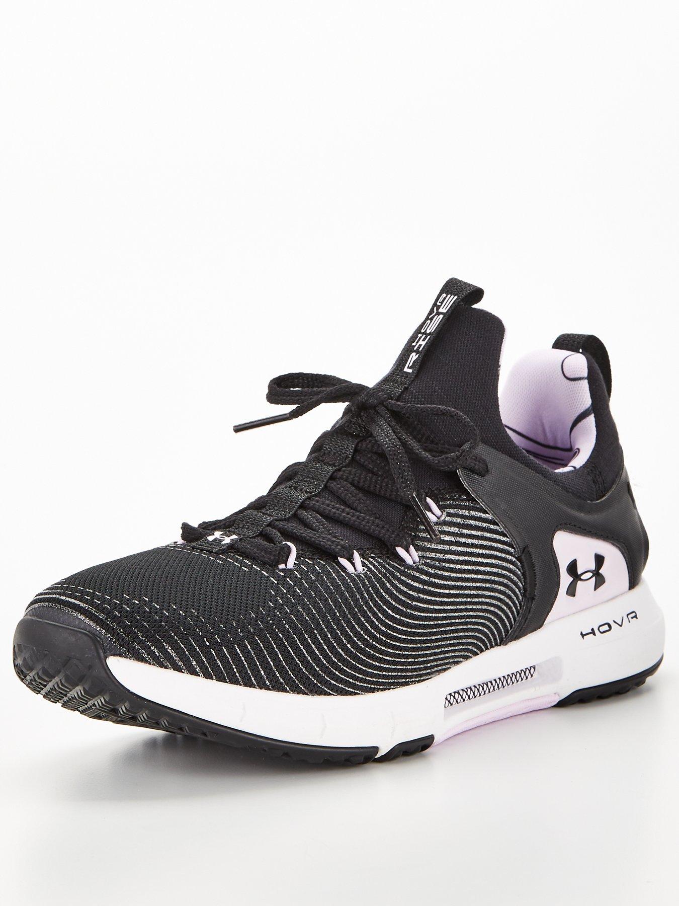 under armour black trainers womens