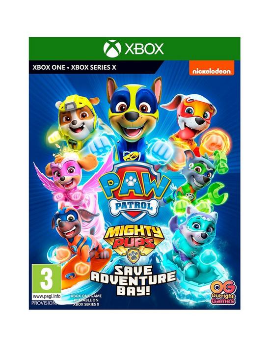 front image of xbox-paw-patrol-mighty-pups-save-adventure-bay