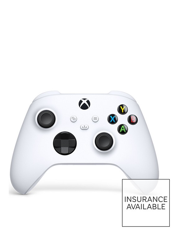 front image of xbox-series-x-wireless-controller-robot-white