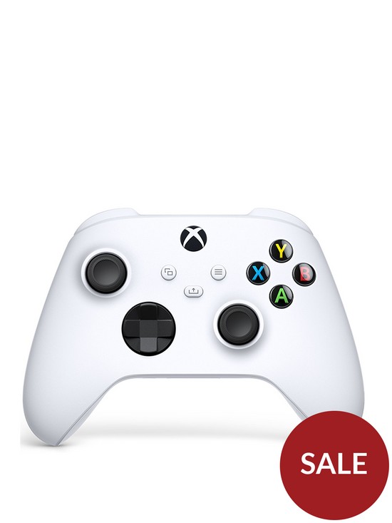front image of xbox-wireless-controller-robot-white