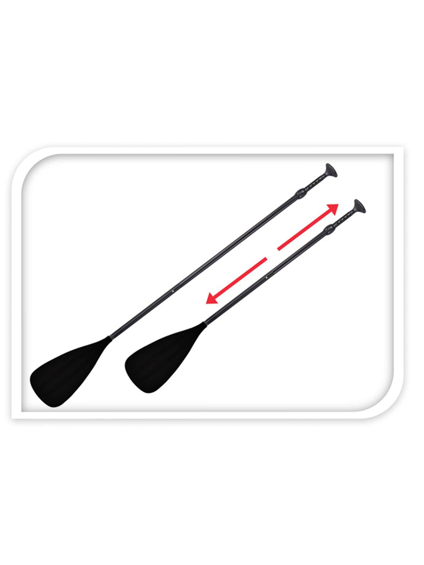 Image 5 of 6 of Pure 4 Fun PURE 305 SUP All-Round Inflatable Stand Up Paddle Board 10 Feet &amp;&nbsp;Pump, Patch Tool, Foot Lead, Adjustable Paddle and Waterproof 2L Bag