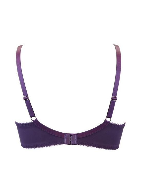 stillFront image of lepel-fiore-padded-plunge-bra-purple