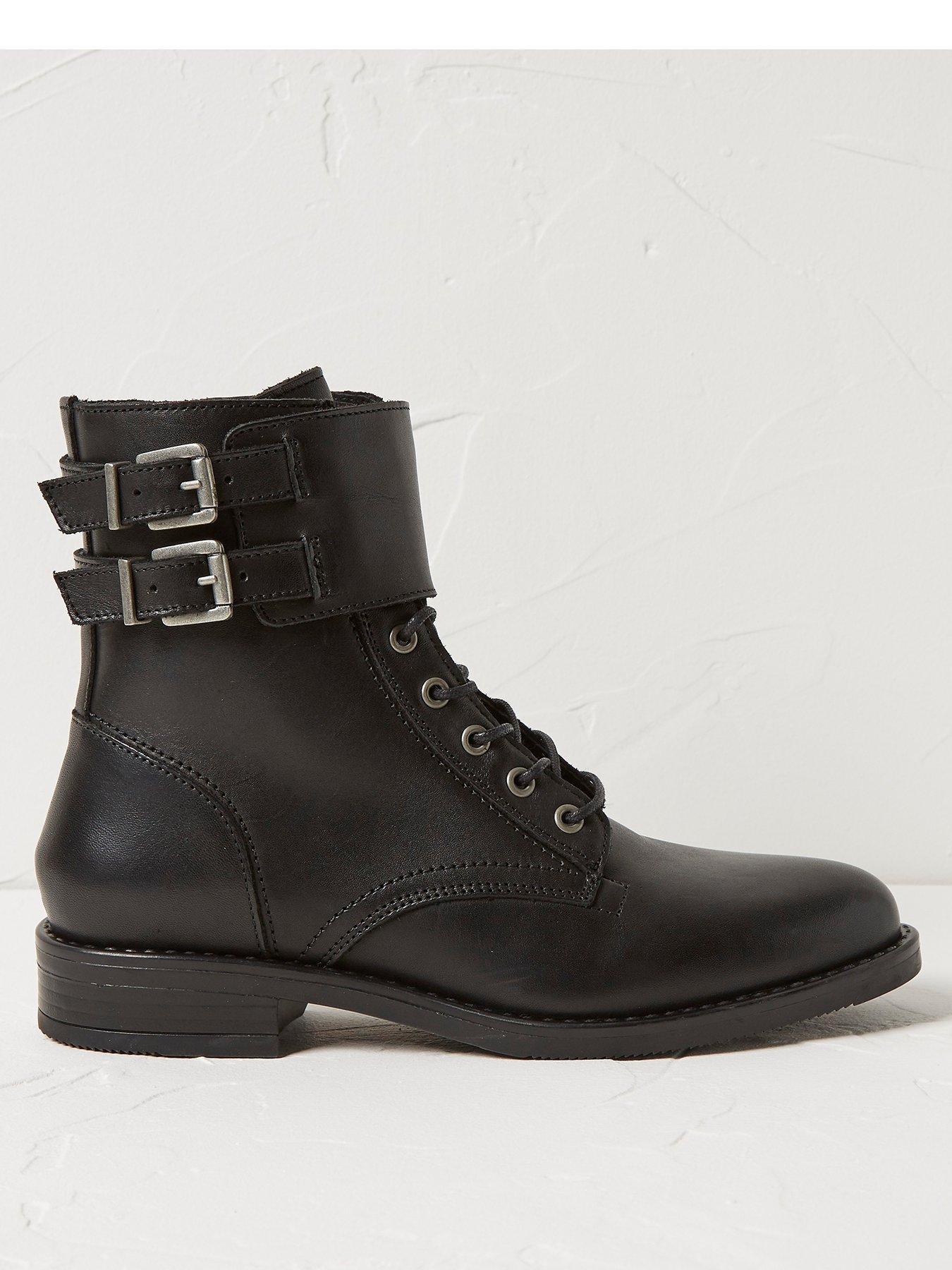 fatface lace up boots