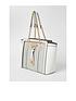  image of river-island-pannelled-wing-tote-bag-light-grey