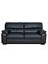  image of very-home-ambrose-leather-3-seater-sofa