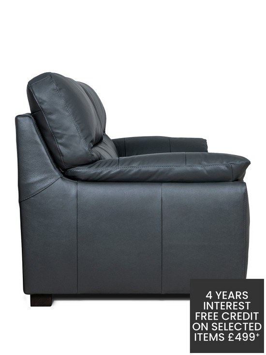outfit image of very-home-ambrose-leather-3-seater-sofa