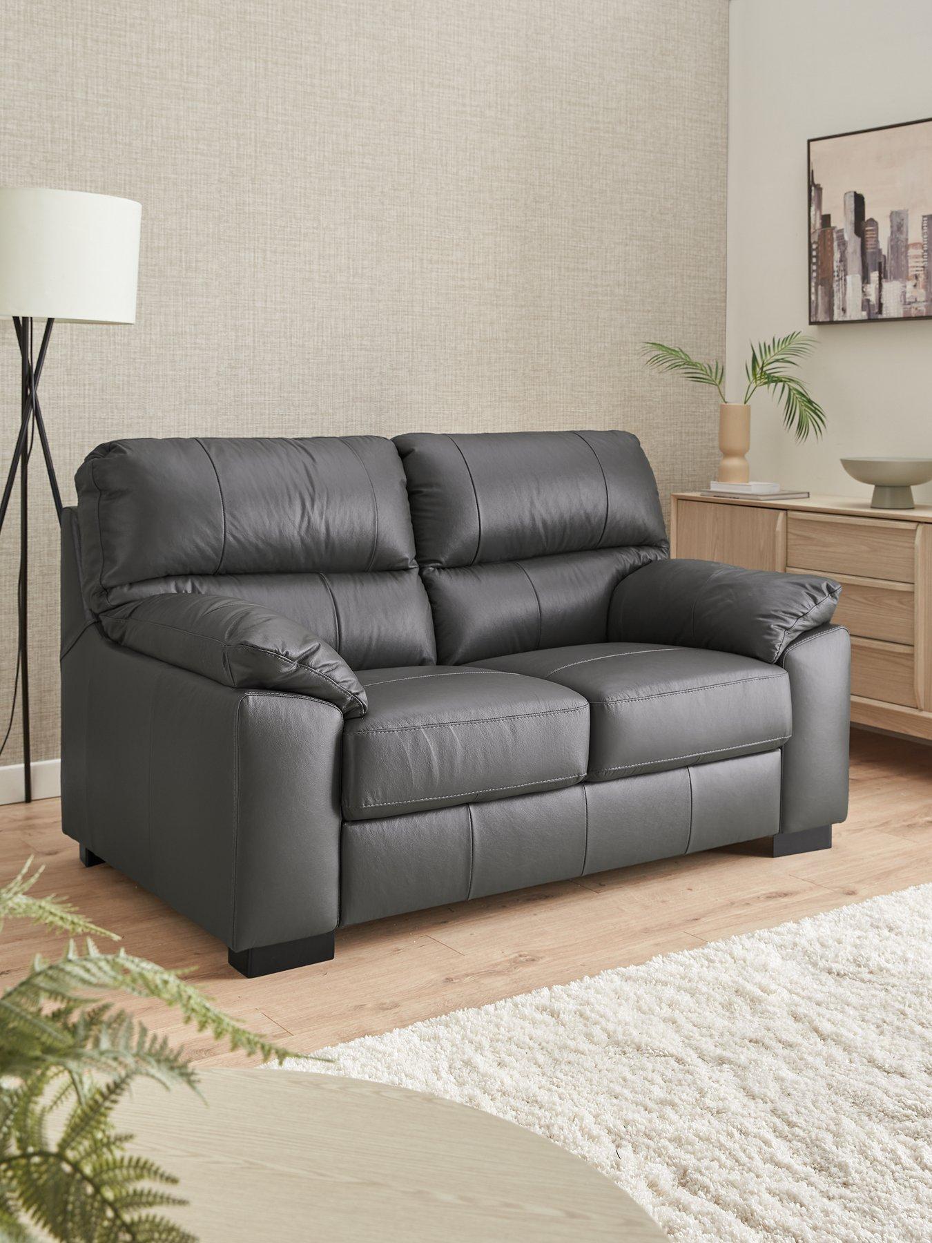 undefined Ambrose Italian Leather 2 Seater Sofa