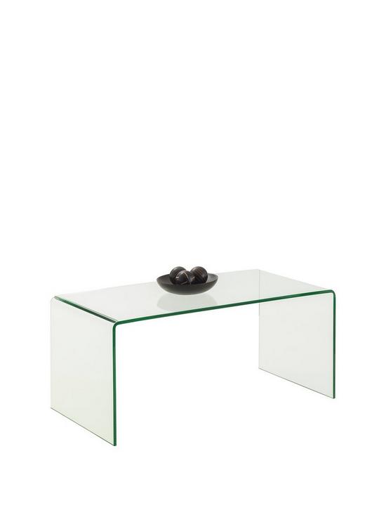 front image of julian-bowen-amalfi-ready-assemblednbspbent-glass-coffee-table