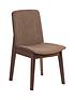 image of julian-bowen-setnbspof-chelsea-round-glass-table-4-kensington-fabric-chair
