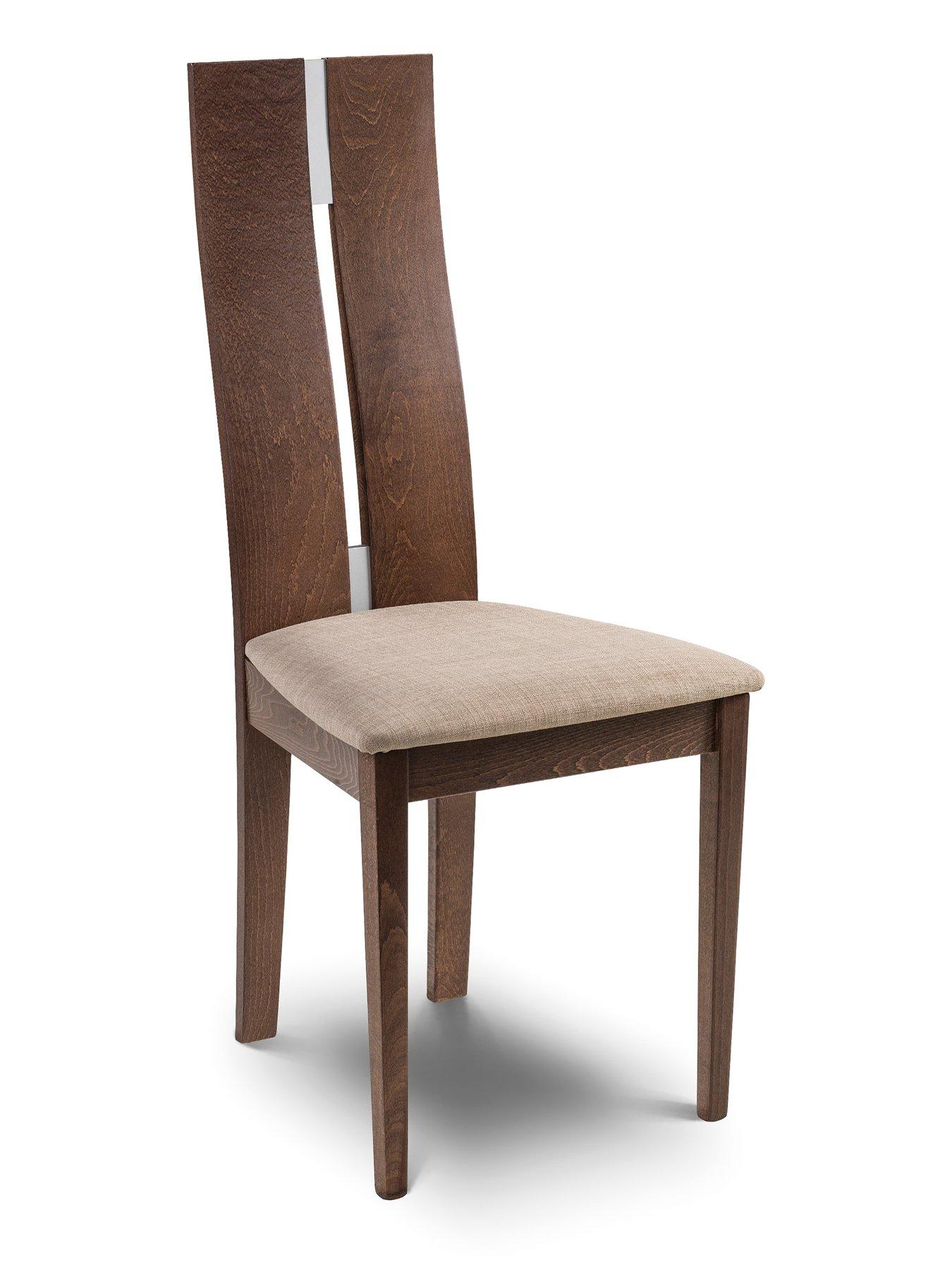 Image 3 of 4 of Julian Bowen Set Of Chelsea Glass Table & 4 Cayman Chairs