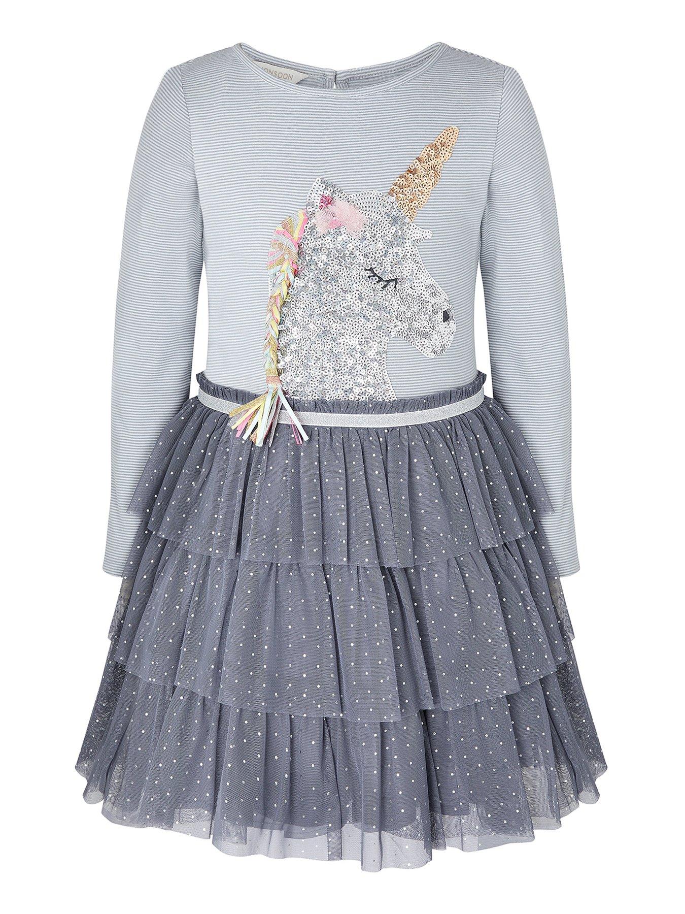 monsoon grey dress