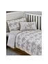  image of samantha-faiers-little-knightleys-by-samantha-faiers-elephant-trail-cot-bed-duvet-cover-set-includes-pillowcase