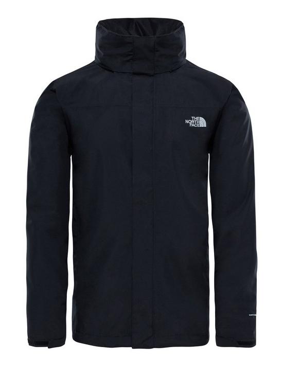 front image of the-north-face-mens-sangro-jacket-black
