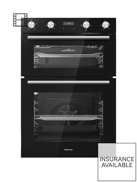 hisense-bid95211bguk-60cm-widenbspbuilt-in-double-oven-black