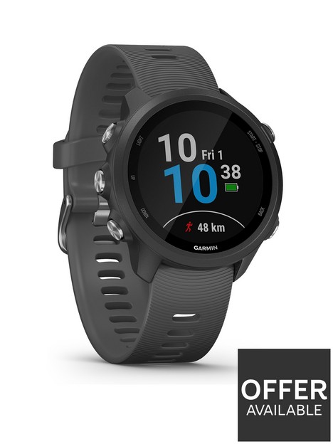 garmin-forerunner-245-gps-running-smartwatch-with-advanced-training-features-grey