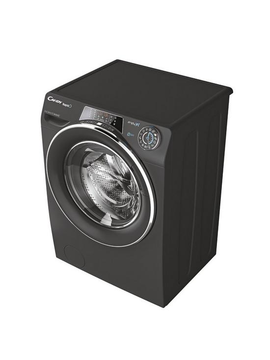 stillFront image of candy-rapido-ro1696dwmceb-80-wifi-connected-9kg-washing-machine-with-1600-rpm-black-a-rated
