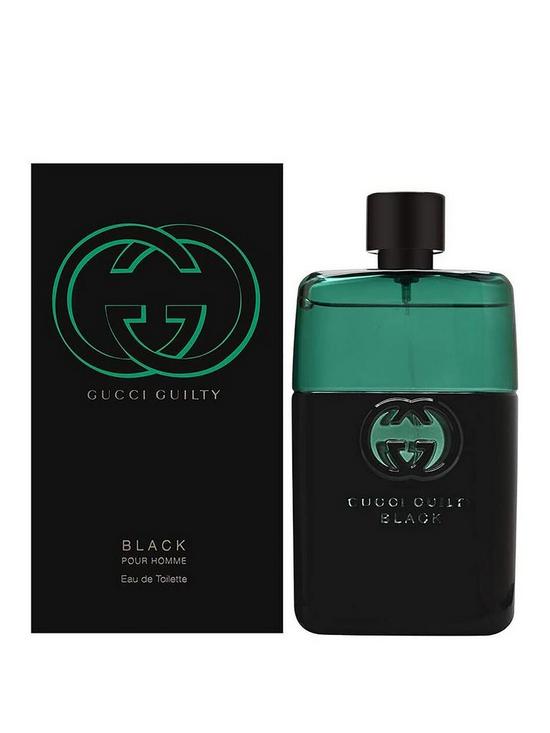 front image of gucci-guilty-black-mens-edt-50ml