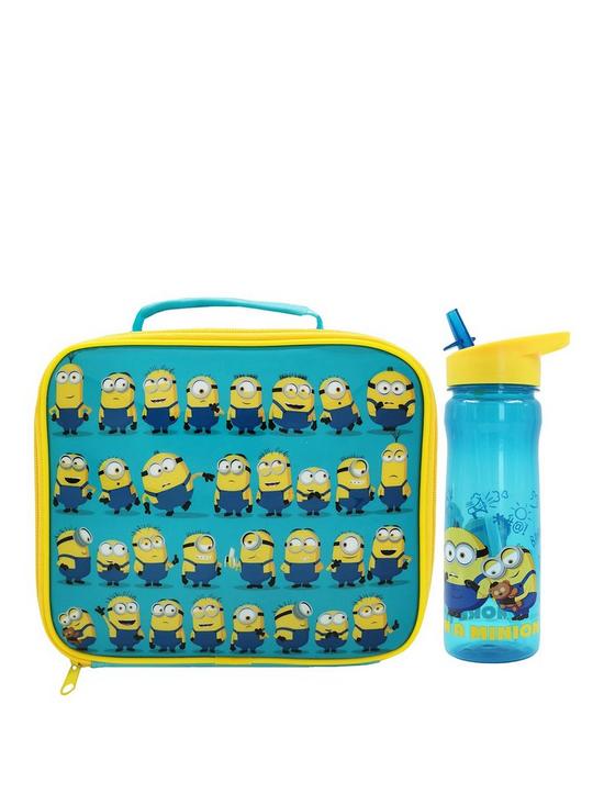 front image of more-than-a-minion-rectangular-lunch-bag-amp-bottle