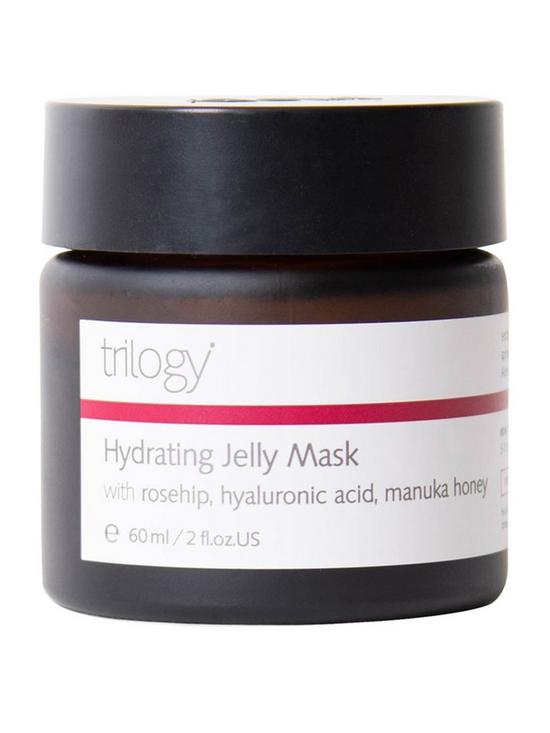 front image of trilogy-rosehip-hydrating-jelly-mask-60ml