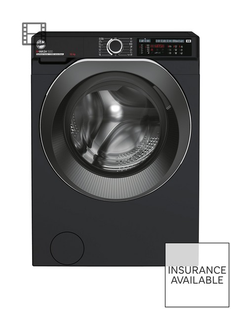 hoover-h-wash-500-hw-610ambcb1-80-10kg-load-1600-spin-washing-machine-black-with-wifi-connectivity-a-rated