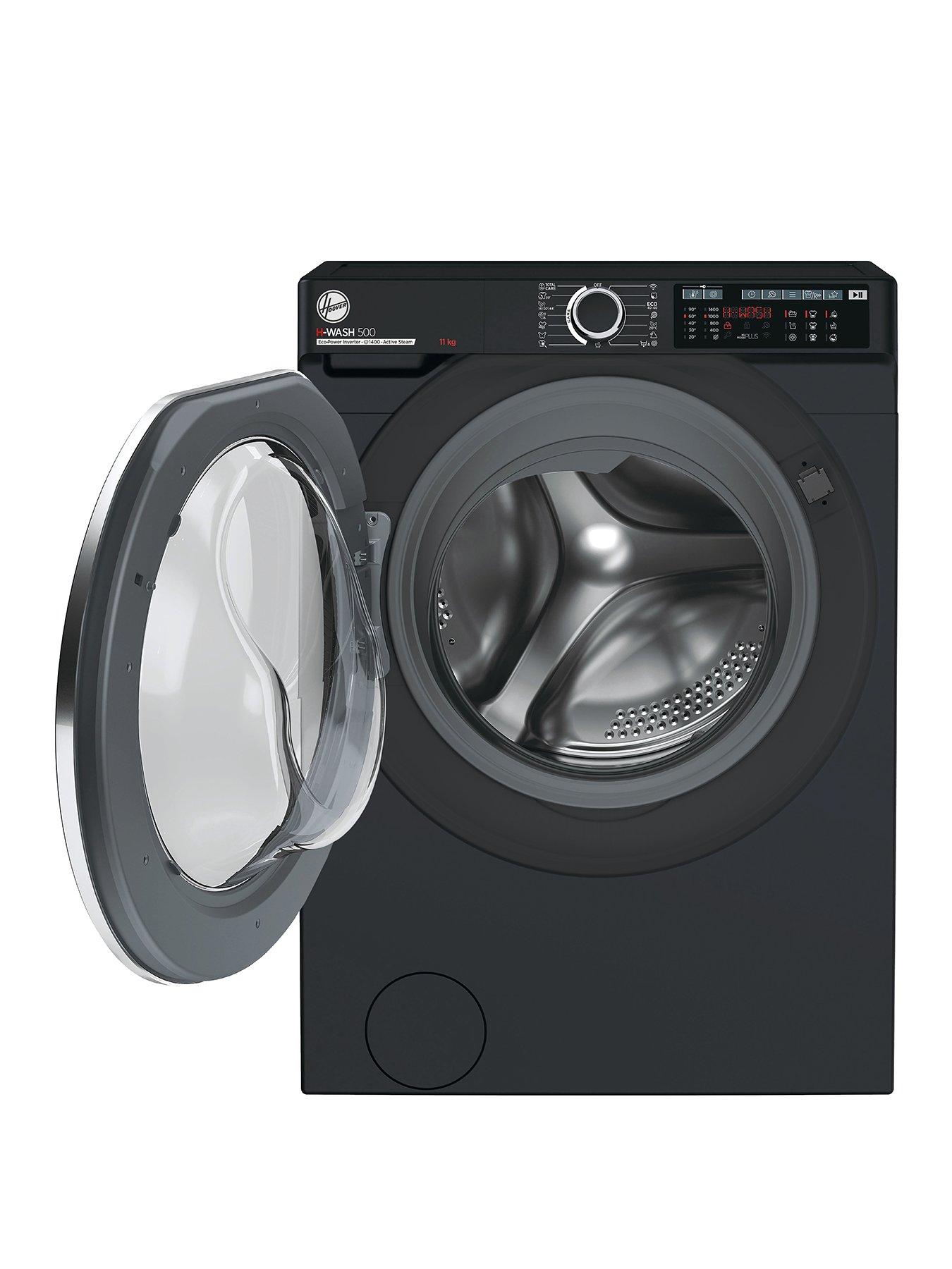 hoover h wash 500 11kg 1400 spin washing machine black