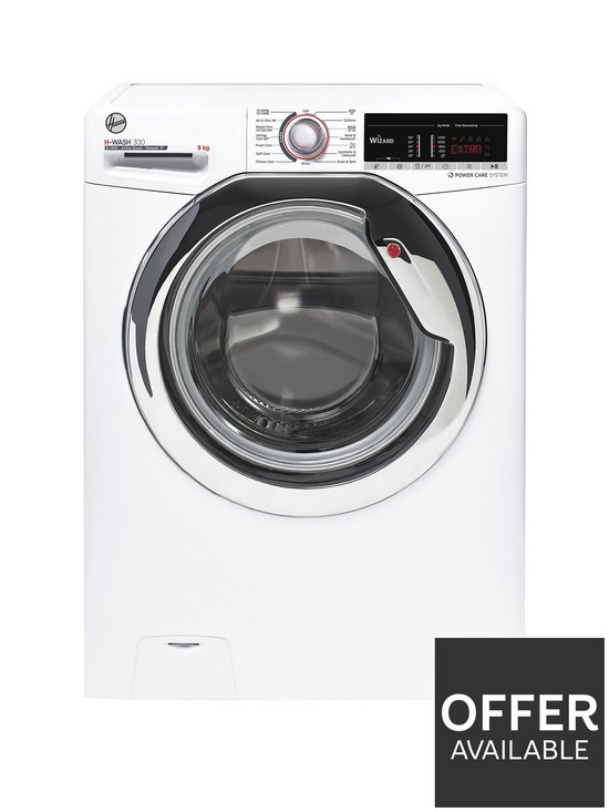 front image of hoover-h-washnbsp300-h3ws495tace1-80-9kg-loadnbsp1400-spin-washing-machine-white