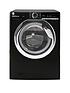  image of hoover-h-wash-300-h3w495tacbe-80nbsp9kg-load-1400-spin-washing-machine-black