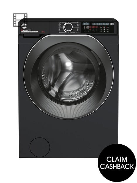 hoover-h-wash-500-hw-410ambcb1-80-10kg-load-1400-spin-washing-machine-black-with-wifi-connectivity-a-rated