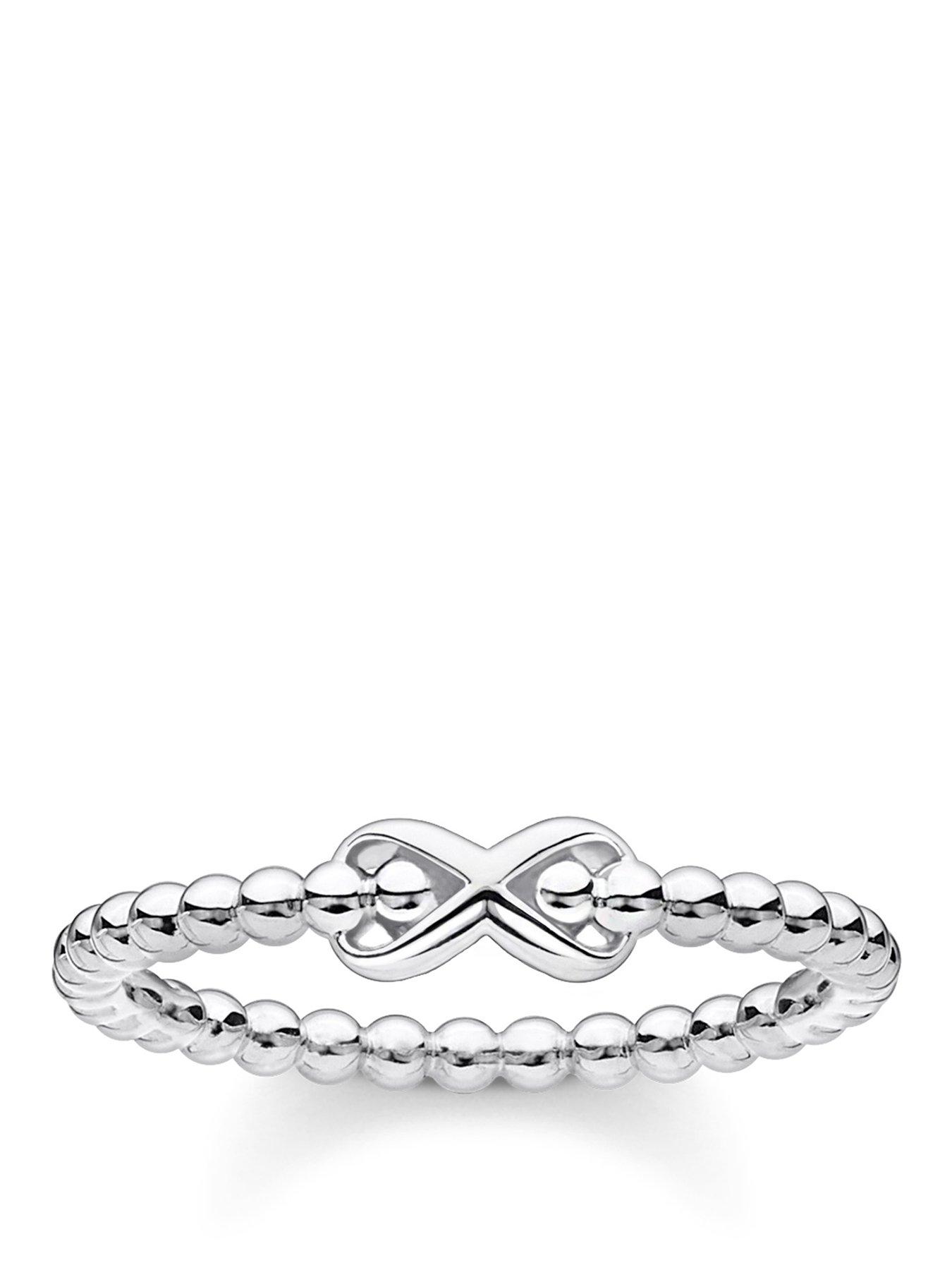 Image 1 of 4 of Thomas Sabo Sterling Silver Stacking Infinity Ring