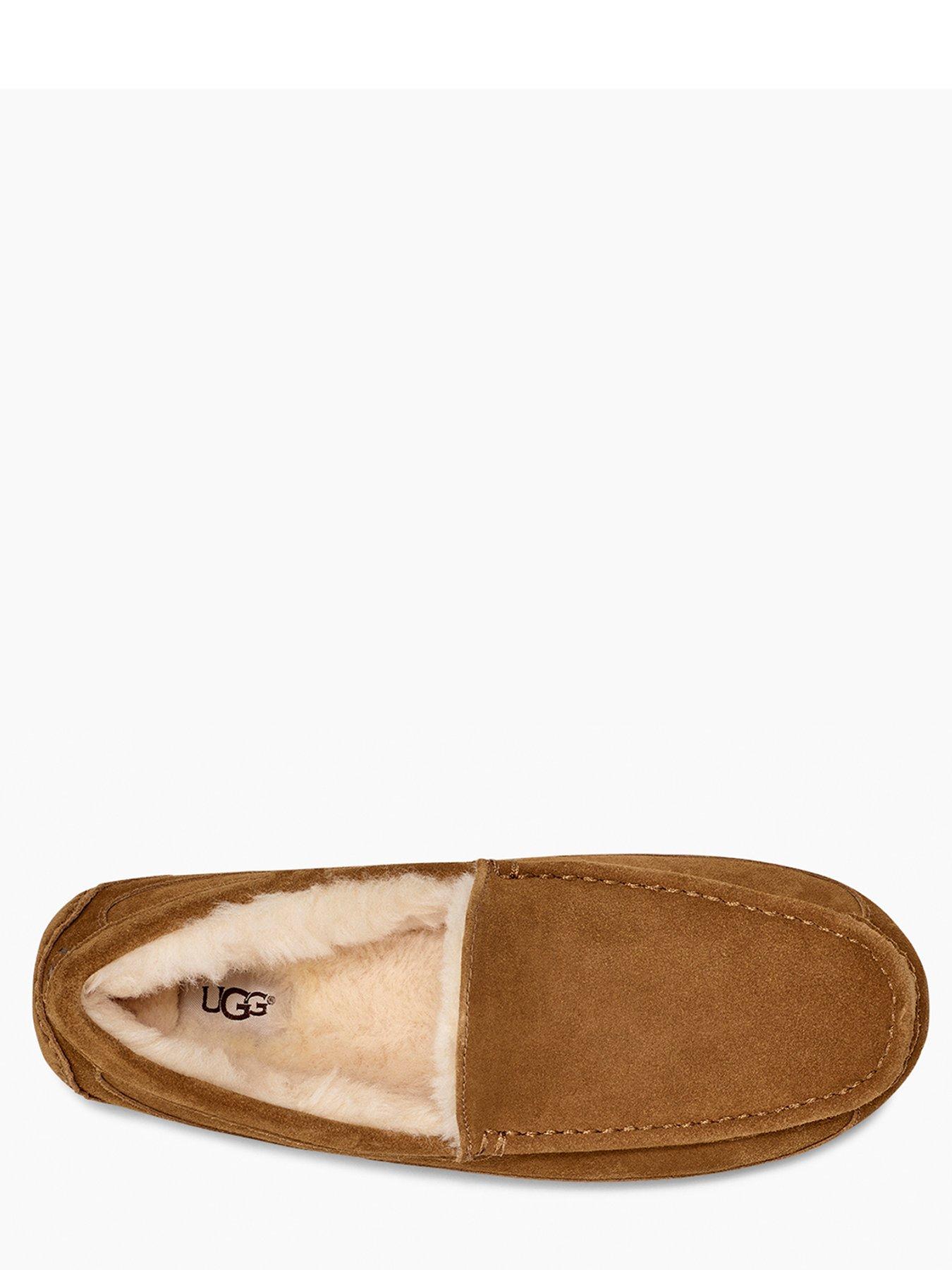  image of ugg-mens-ascot-slipper-light-brown