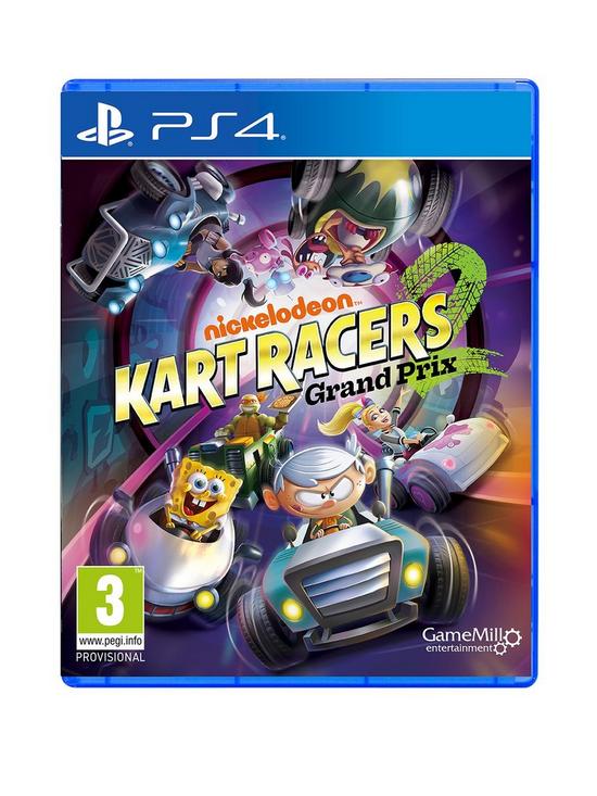 front image of playstation-4-nickelodeon-kart-racers-2-grand-prix