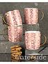  image of waterside-4-piece-tallulah-pink-gold-mug-set