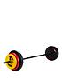  image of pure2improve-cement-barbell-set-20kg