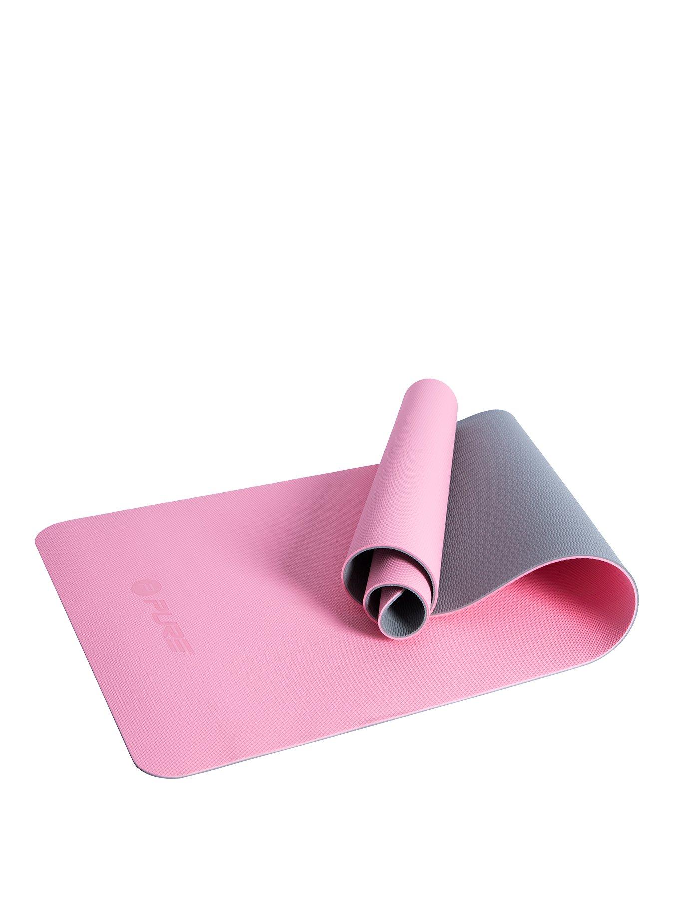 Pure2Improve Yoga Mat - Pink/Grey