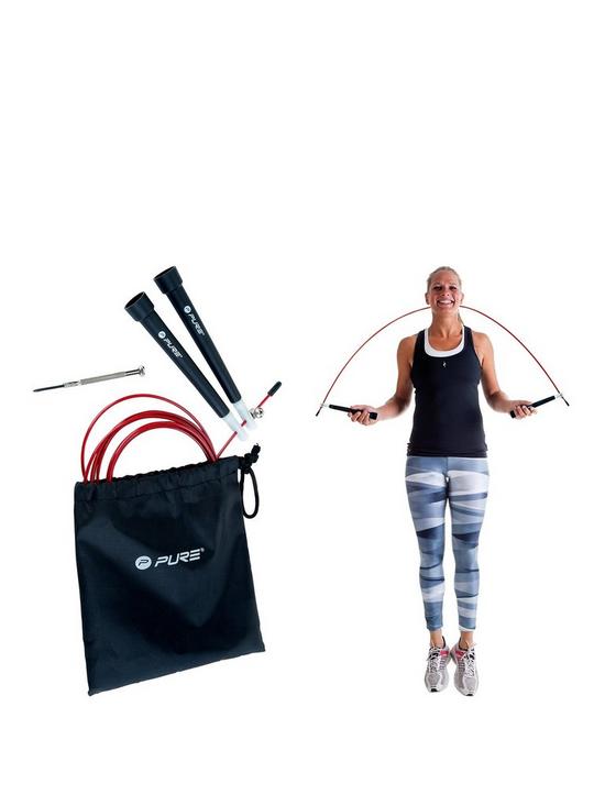 stillFront image of pure2improve-speed-jump-rope