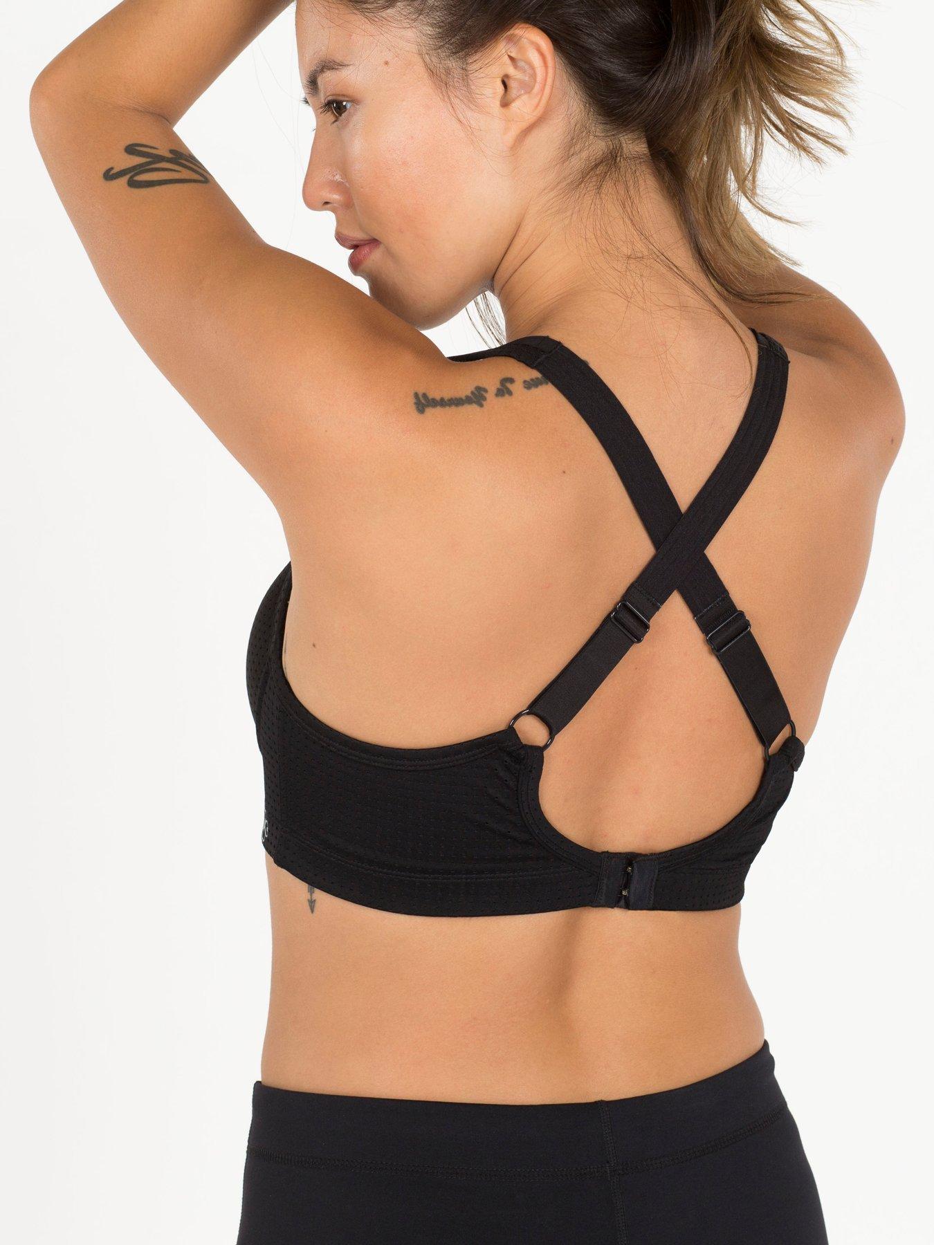 Outrun High Impact Push Up Sports Bra - Black