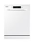  image of samsung-dw60m6050fw-series-6-samsung-dishwashernbsp14-place-settings-and-a-flexible-3rd-rack-cutlery-tray-white