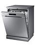  image of samsung-dw60m6050fs-series-6-samsung-dishwashernbsp14-place-settings-and-a-flexible-3rd-rack-cutlery-tray-silver
