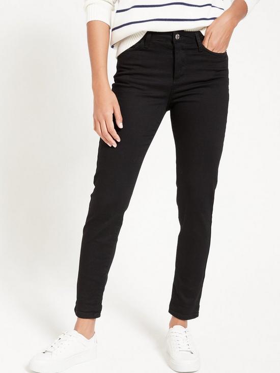 front image of everyday-relaxed-skinny-jean-black