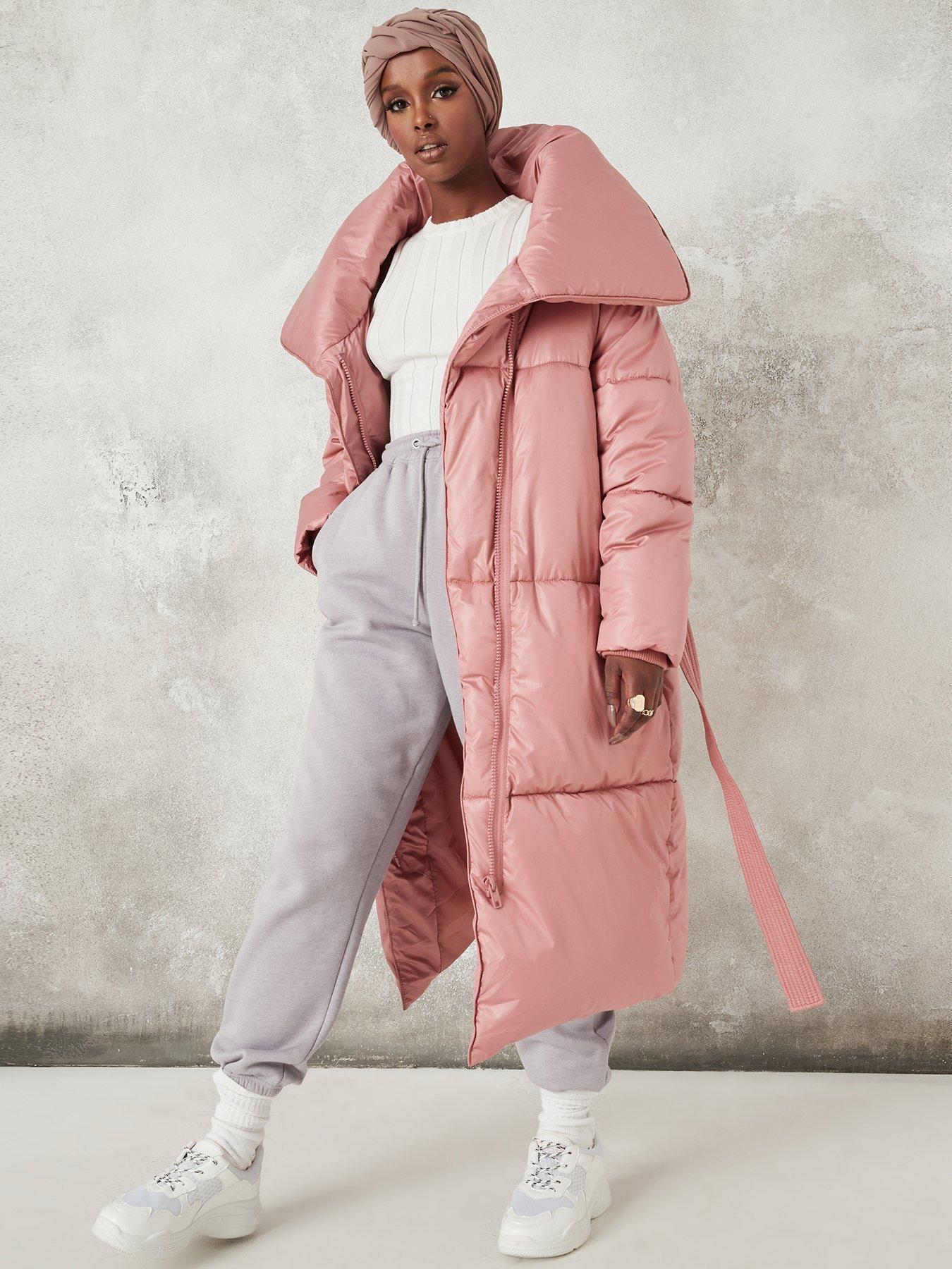 missguided duvet coat