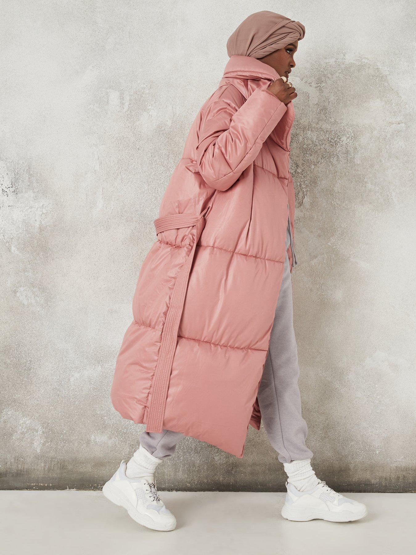 missguided duvet coat