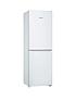  image of bosch-kgn34nweag-60cm-width-no-frost-fridge-freezer-white