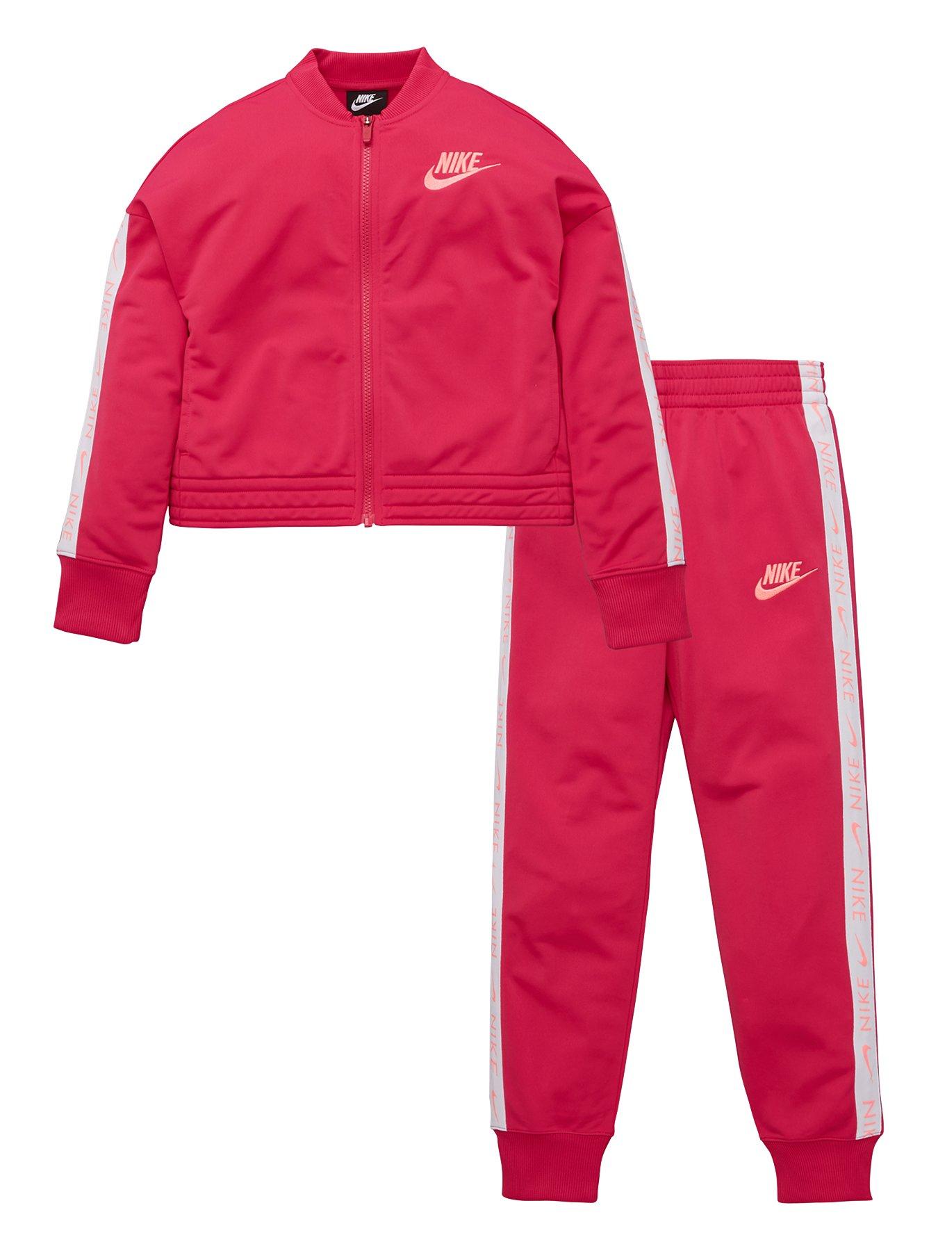 nike girl tracksuit set