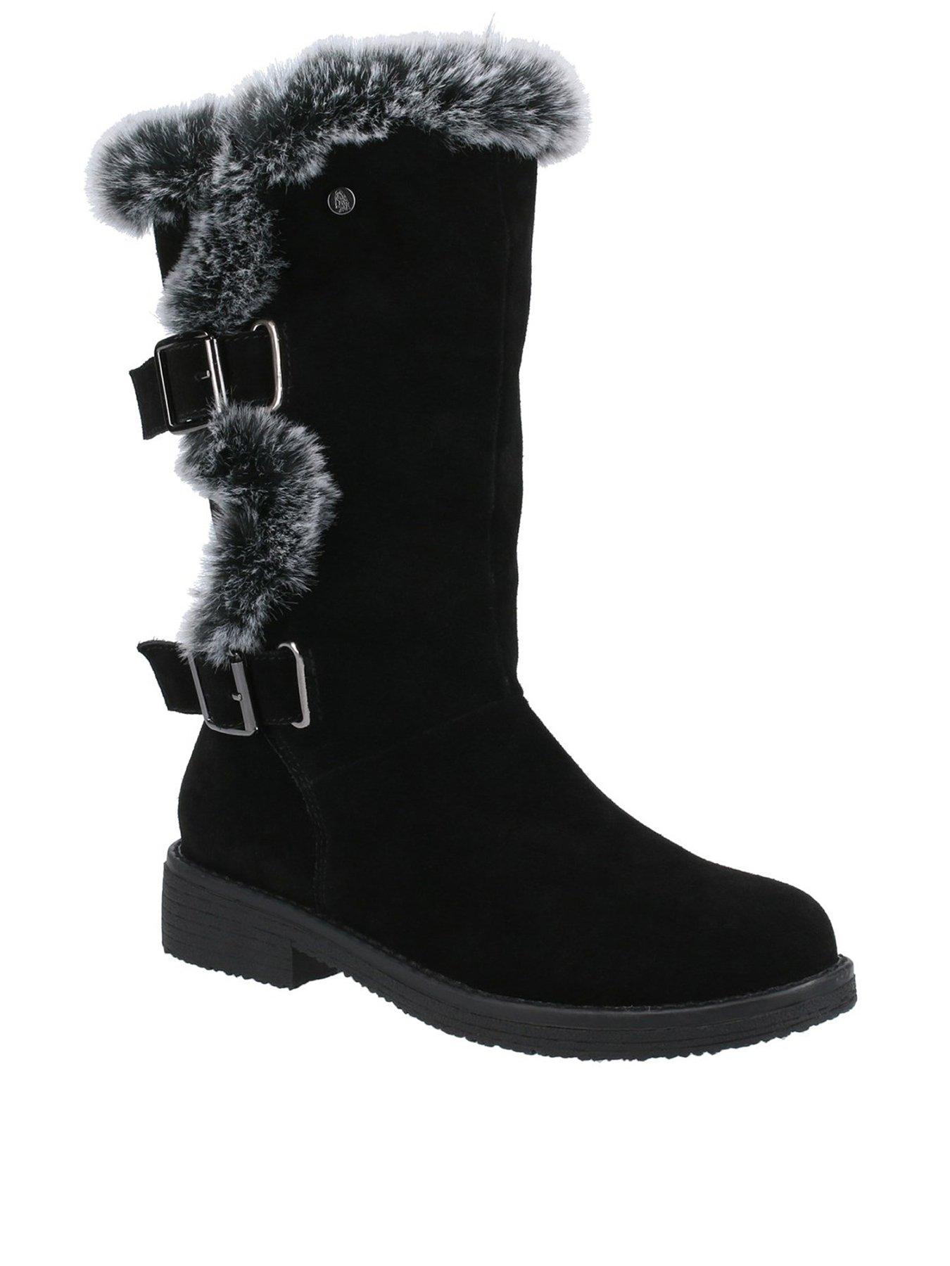 hush puppies knee high boots uk
