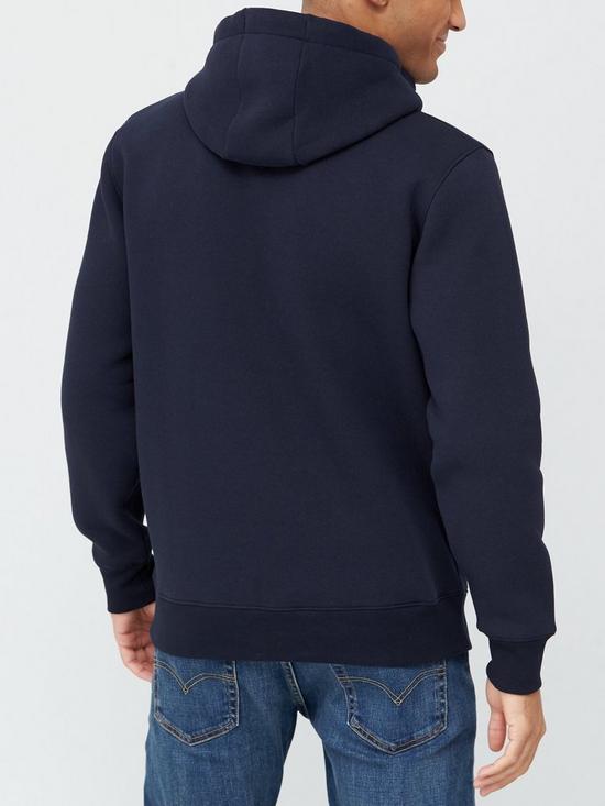 stillFront image of very-man-hoodie-with-face-covering-navy