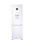  image of samsung-rb34t652dwweu-frost-free-fridge-freezer-with-spacemaxtrade-and-non-plumbed-water-dispenser-white