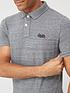  image of superdry-classic-pique-polo-shirt-grey