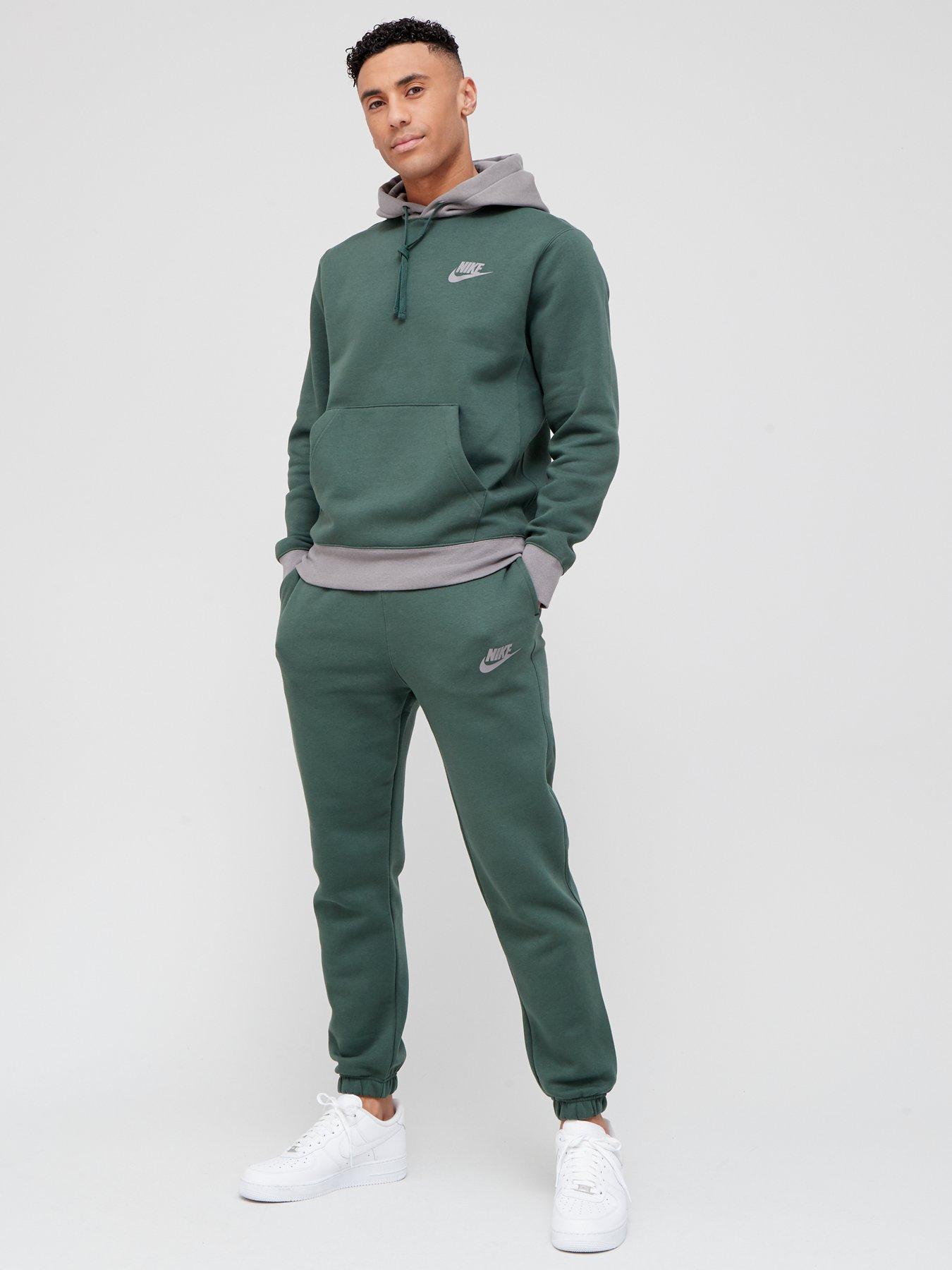 nike mens green tracksuit